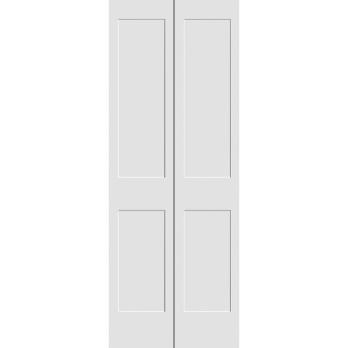 Trimlite Primed 2 Panel Shaker BiFold Door & Reviews Wayfair Canada